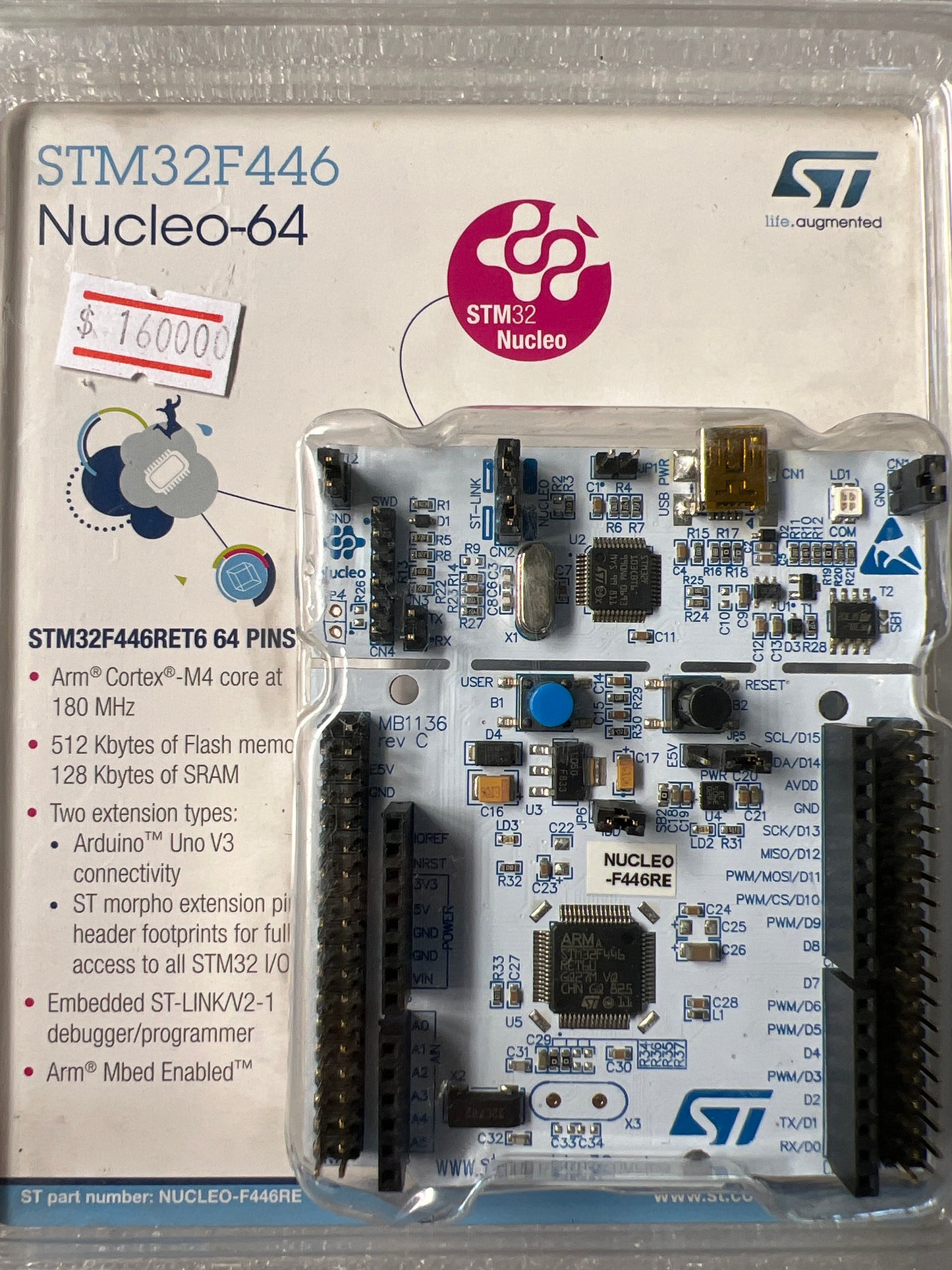 STM32-Nucleo-64-STM32F446RE