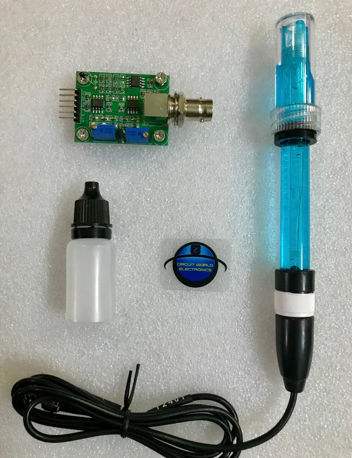 PH 0-14 Value Detection Meter Tester + BNC PH Electrode Probe