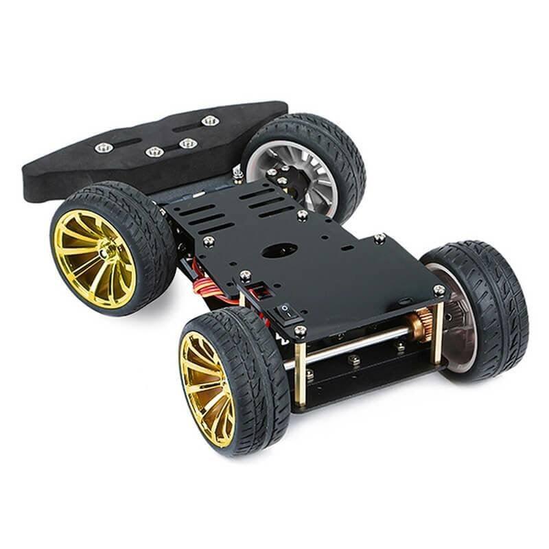 Car kit servo motor control with metal frame