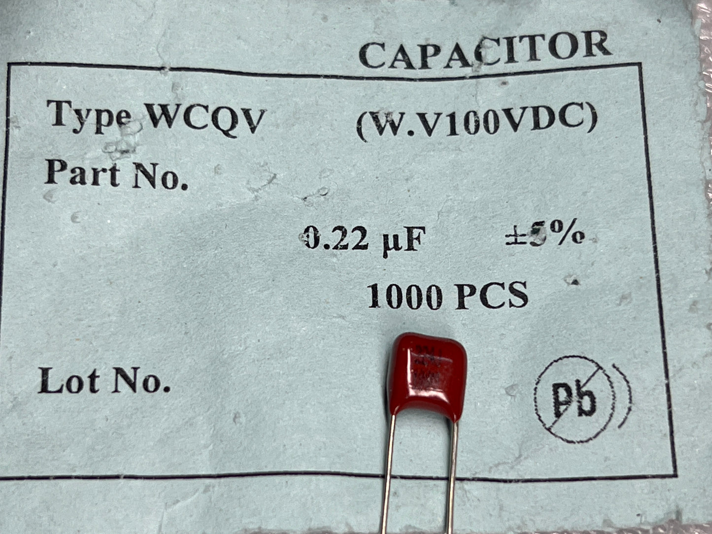Capacitor m 224 CBB (≥1000)