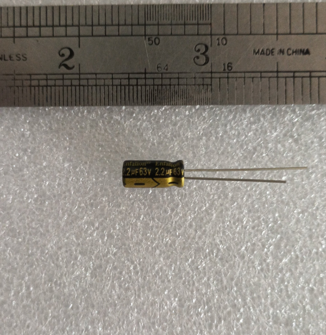 Capacitor 2.2/63