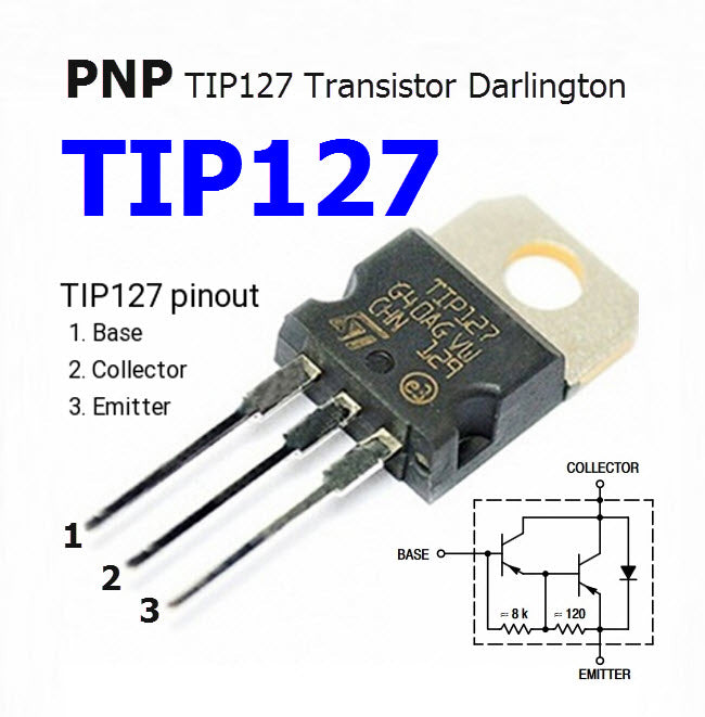 TIP127 ( pnp darlington)