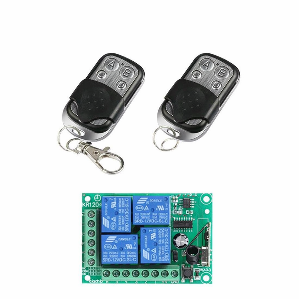 RF 4 Ch remote Control with antenna (included two remote)