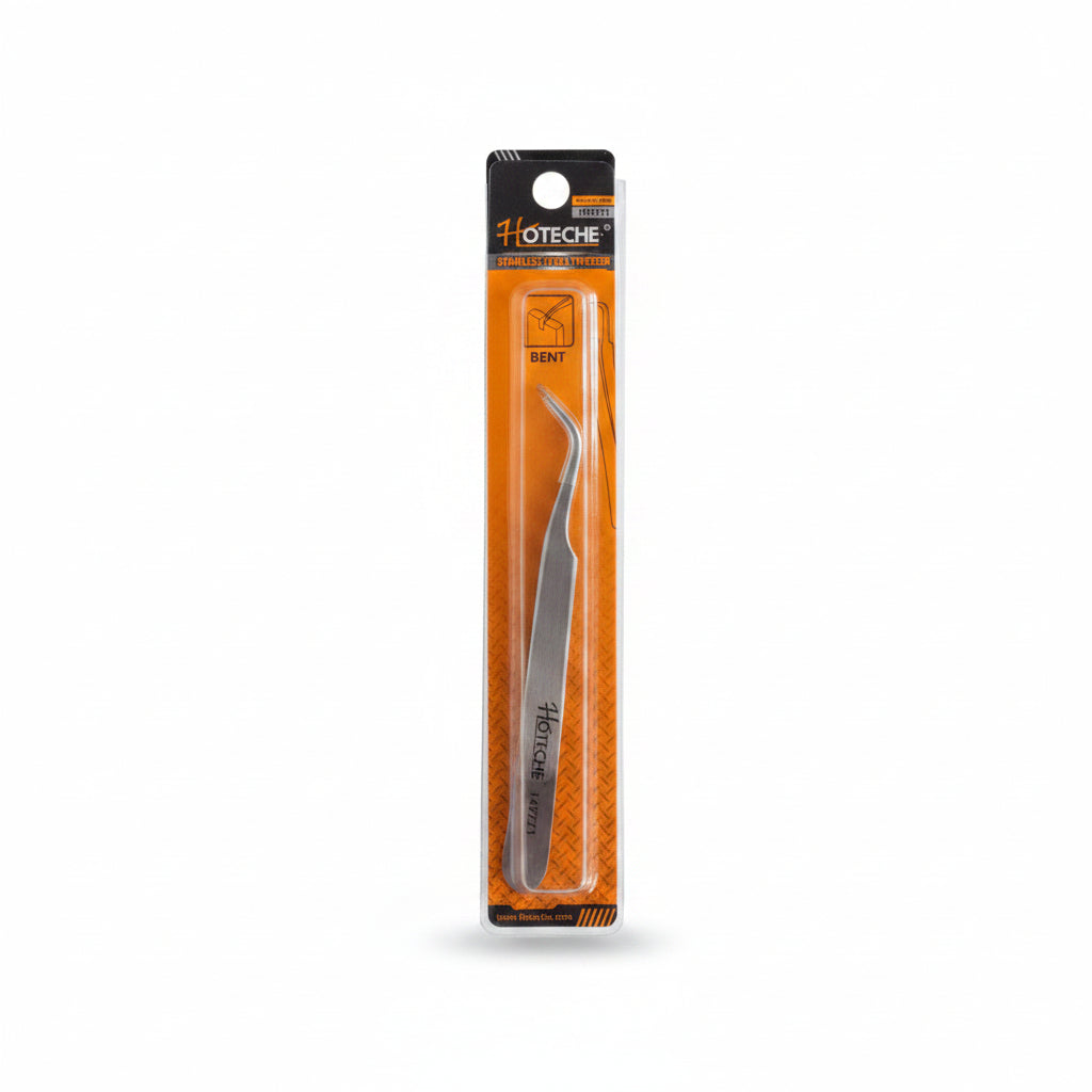Stainless steel tweezer (bent)