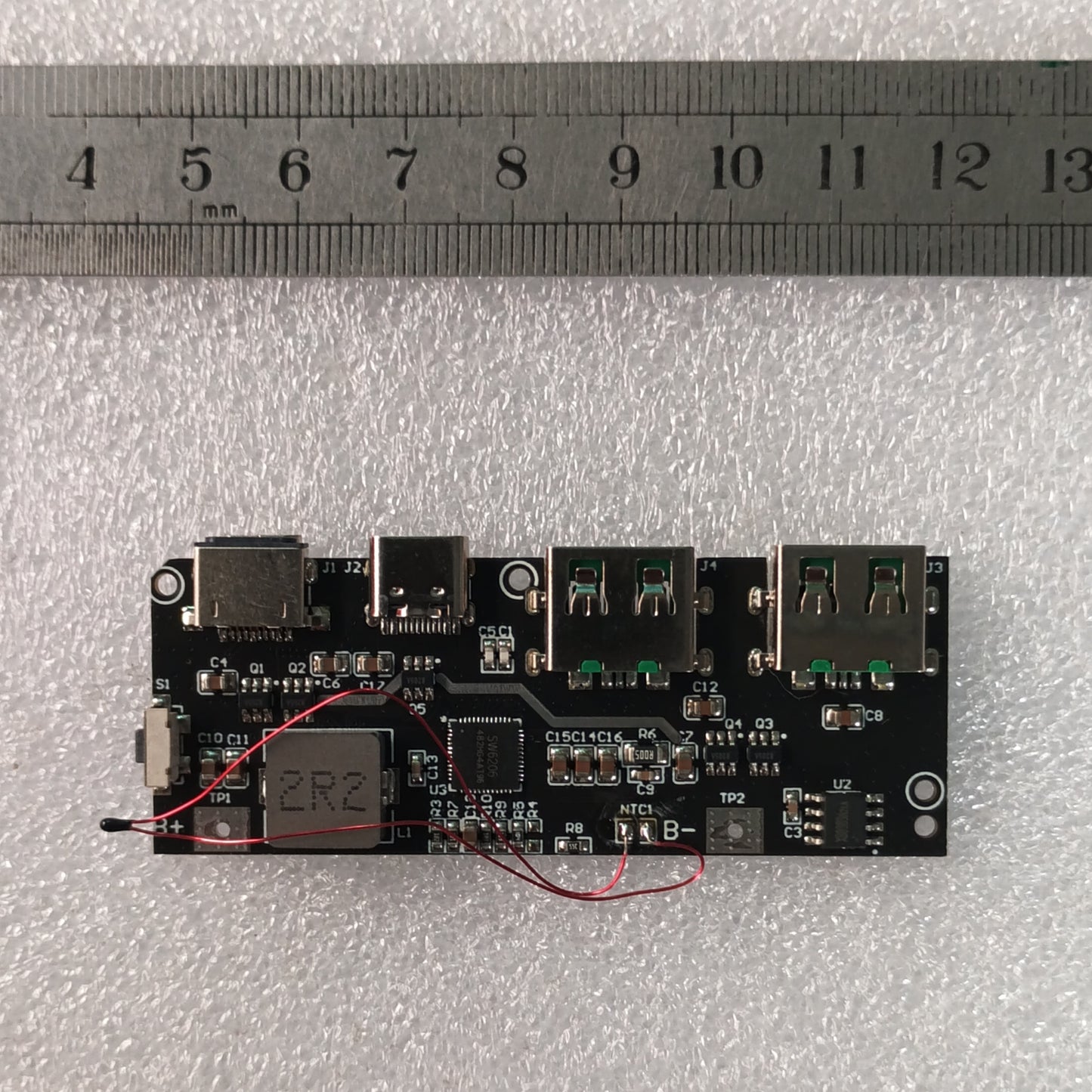 power bank QC4.0 QC3.0 Type-C Micro USB C Mobile 18650 Lithium Battery Charging Module Temperature Protect Board 22.5W 5V 4.5A, MD0534