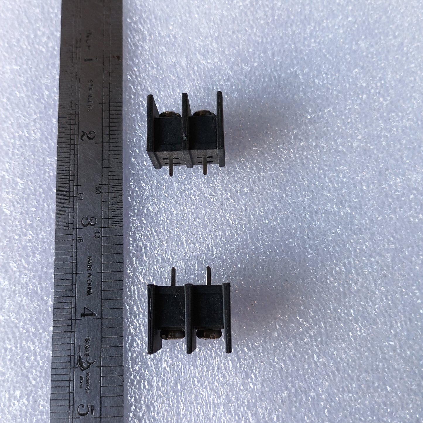 PCB terminal 2pin black 9.5mm