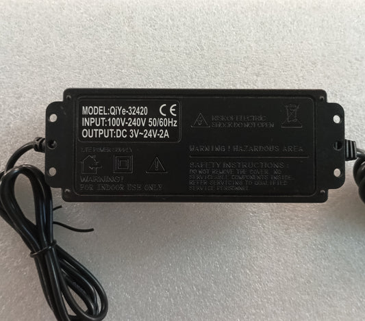 Adaptor 3.3V-24V 2A variable power supply