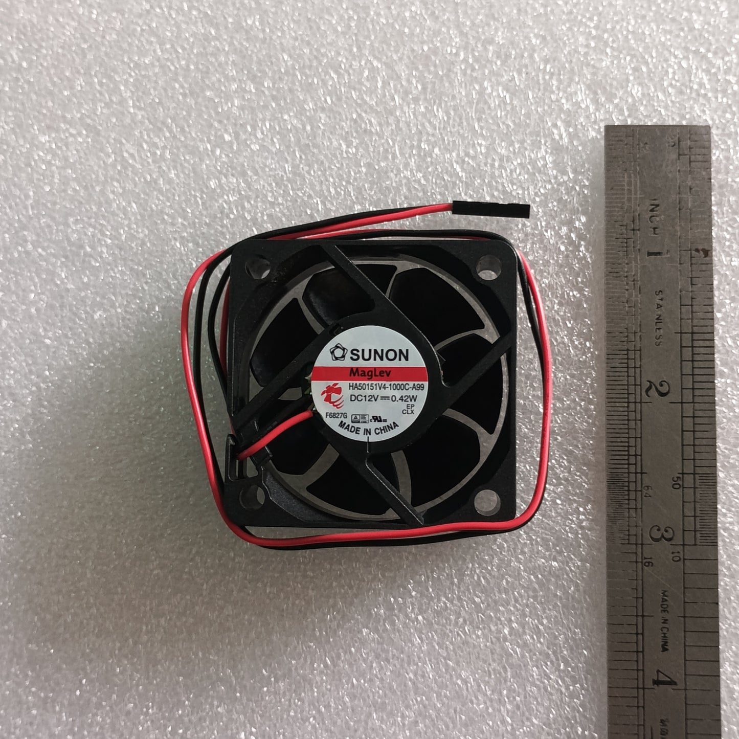 Fan SPEL007 02
SUNON HA50151V4 1000C A99 5015 12V 0.42W cooling fan
