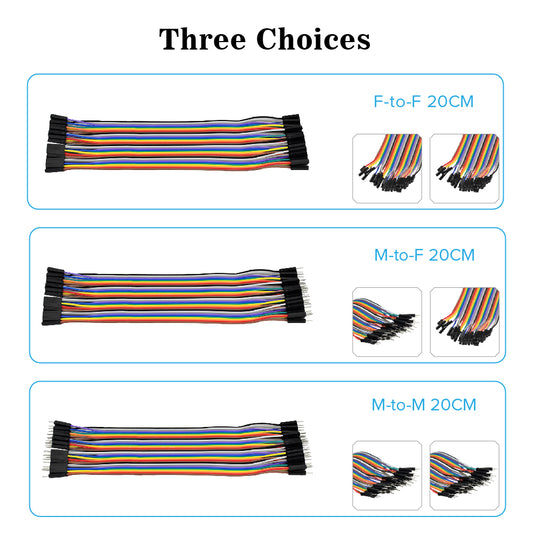 KS0325
jumper wires pack of 40 (3PCs)