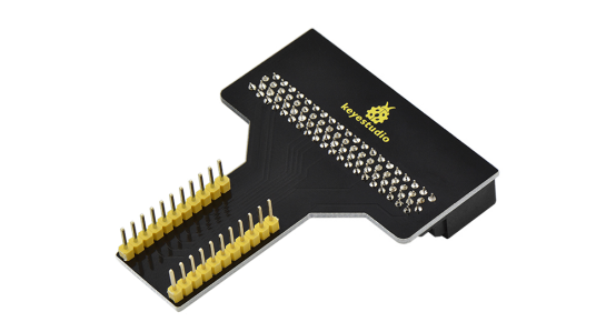 KS0291, Keyestudio T-type Shield Adapter for micro:bit v2