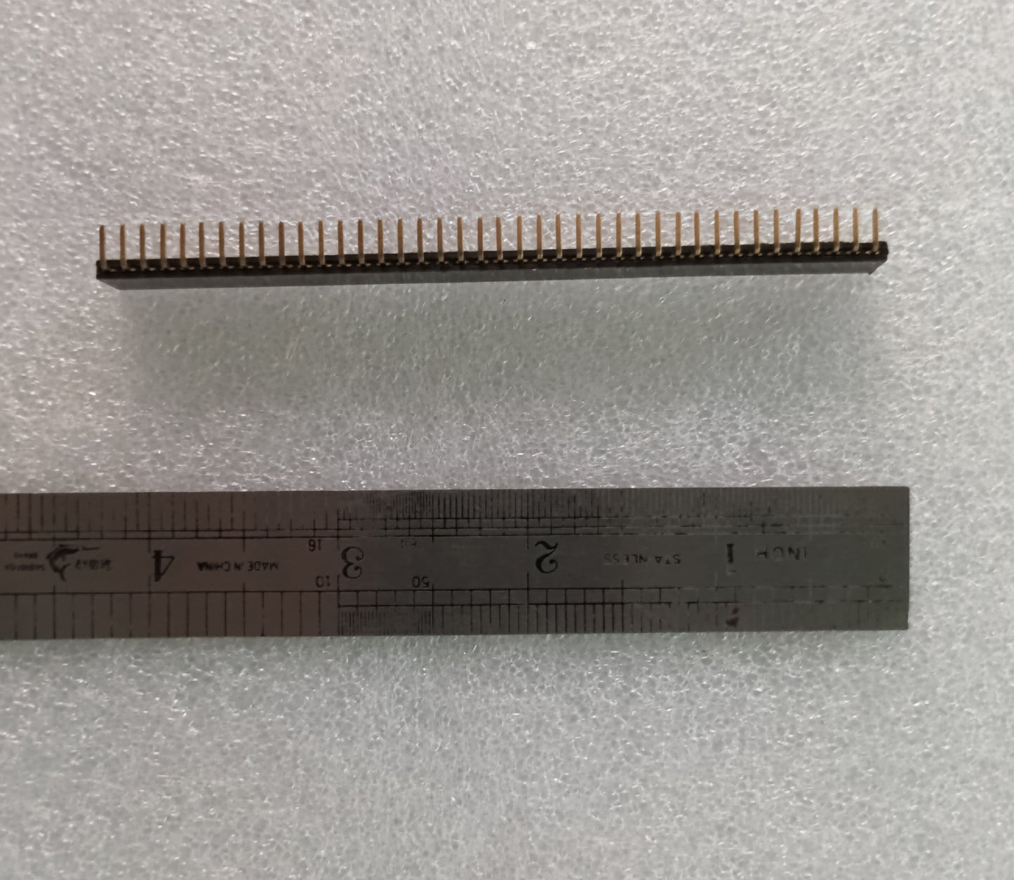 Header female Lshape 2.54mm 40pin