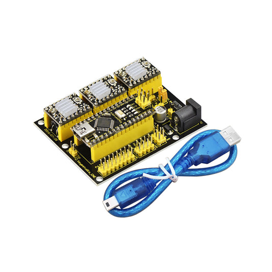 KS0096 Arduino CNC kit CNC Shield V4.0 + Nano+3pcs a4988 driver GRBL compatible