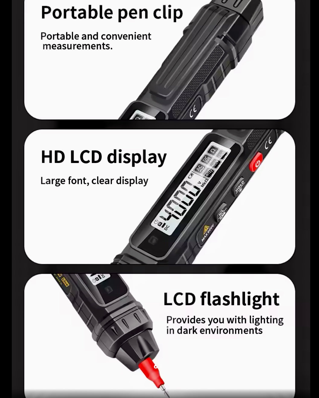 Digital meter SK216 pen type multimeter