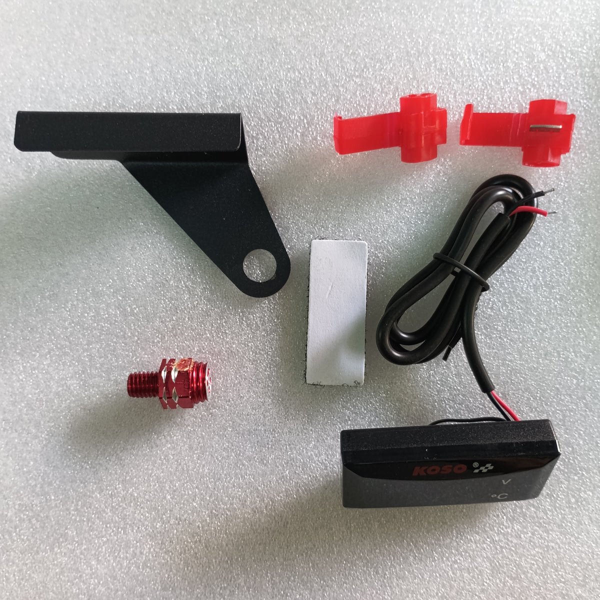 DC 10-100V  Voltmeter & Thermometer