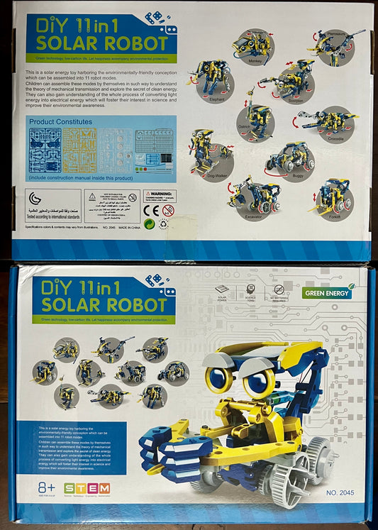 KD3014, Eleven-in-one Self-assembly Solar Toy