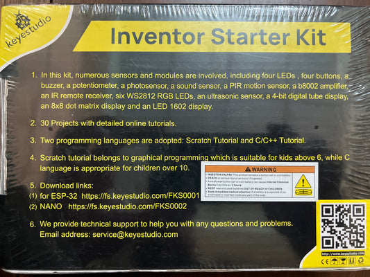 FKS0001 Keyestudio ESP32 inventer starter kit