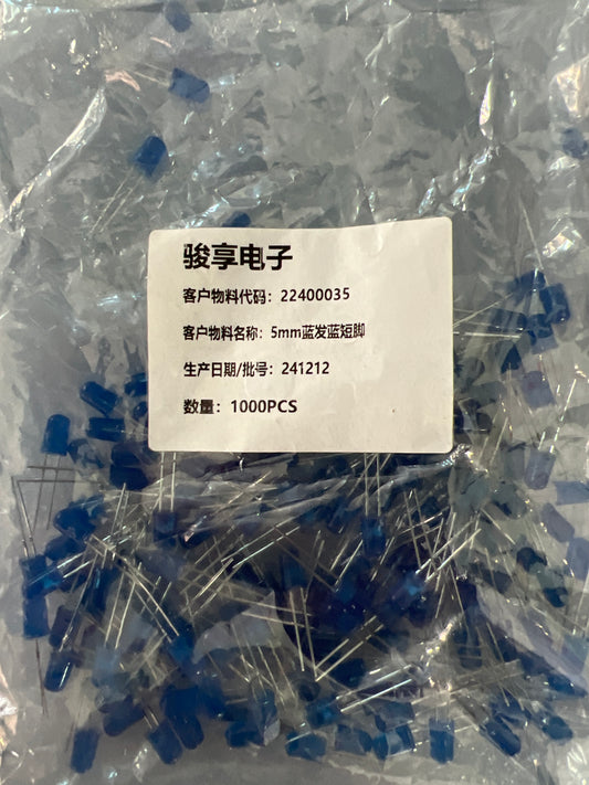 LED diffuse Blue (1000pcs)