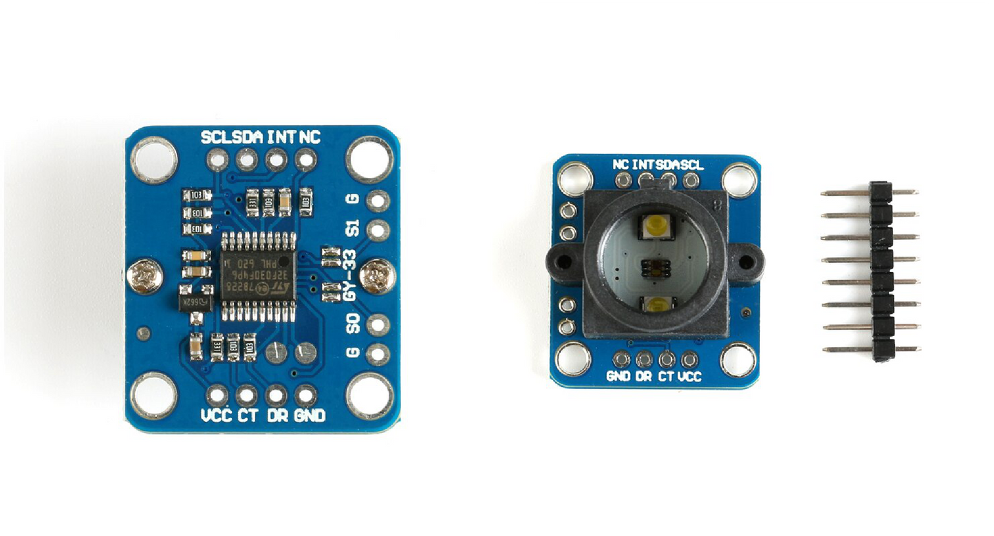 Color sensor GY33 TCS34725