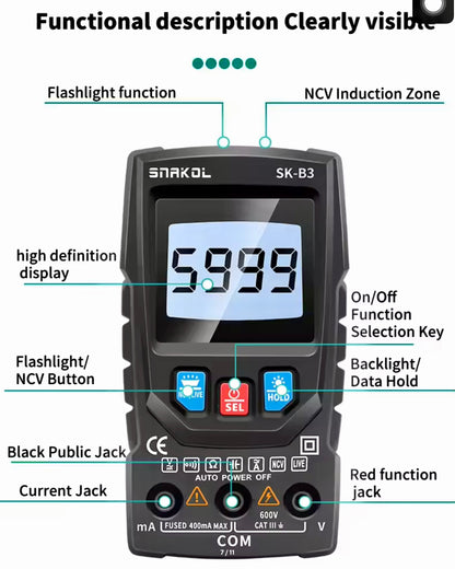 Digital meter SK-B3 smart multimeter