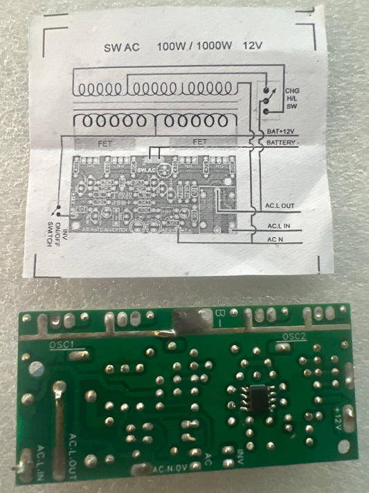 Inverter card SW AC