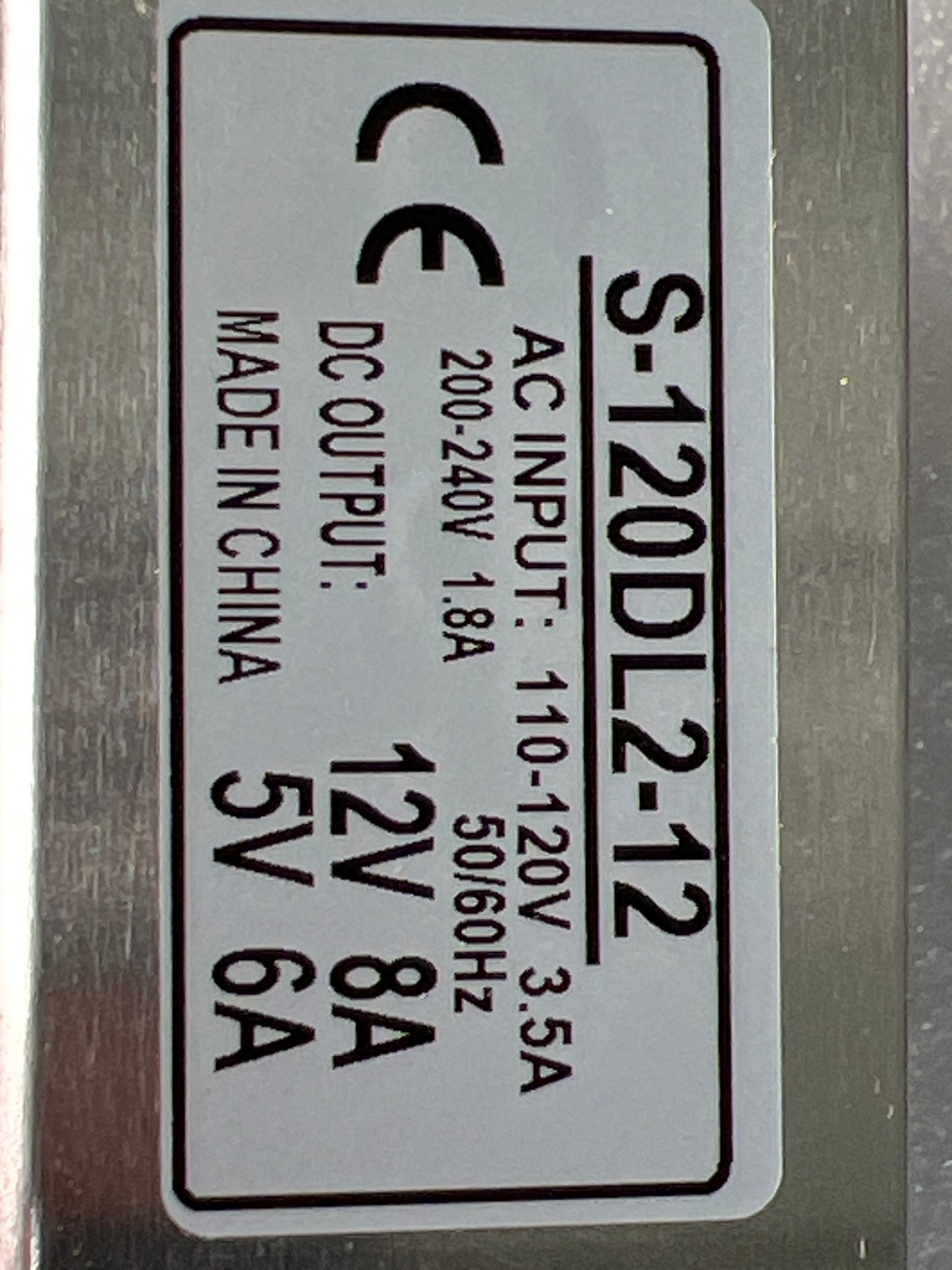switching mode power supply dual 5V 12V