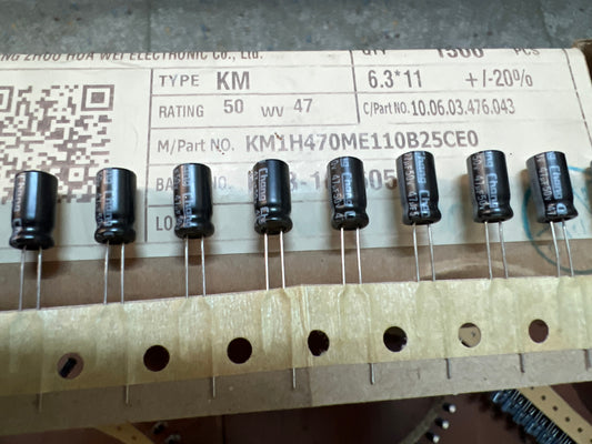 Capacitor 47/50 (1500pcs)