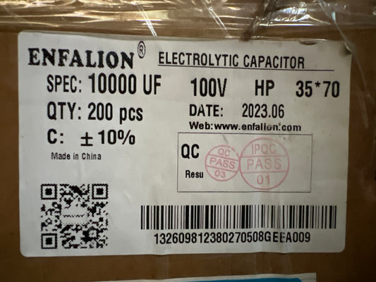 Capacitor 10000/100 (100pcs)
