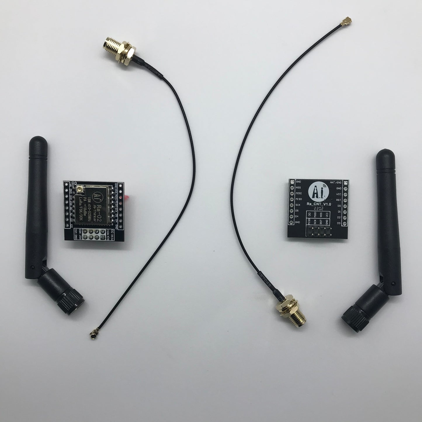 AiThinker Ra-02 LoRa module with PCB and Antenna