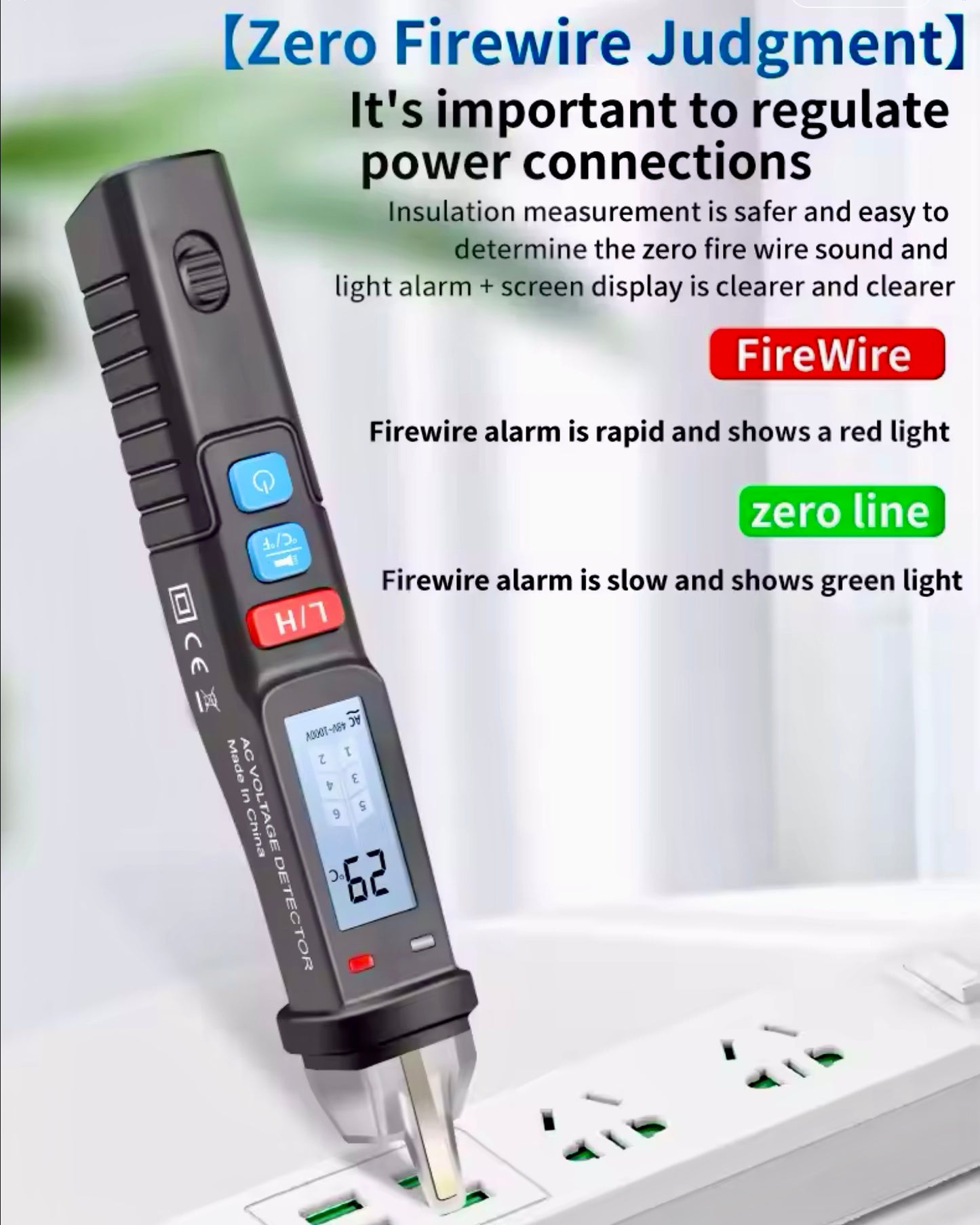 Digital meter SK-02D Non-Contact Voltage Detector Pen