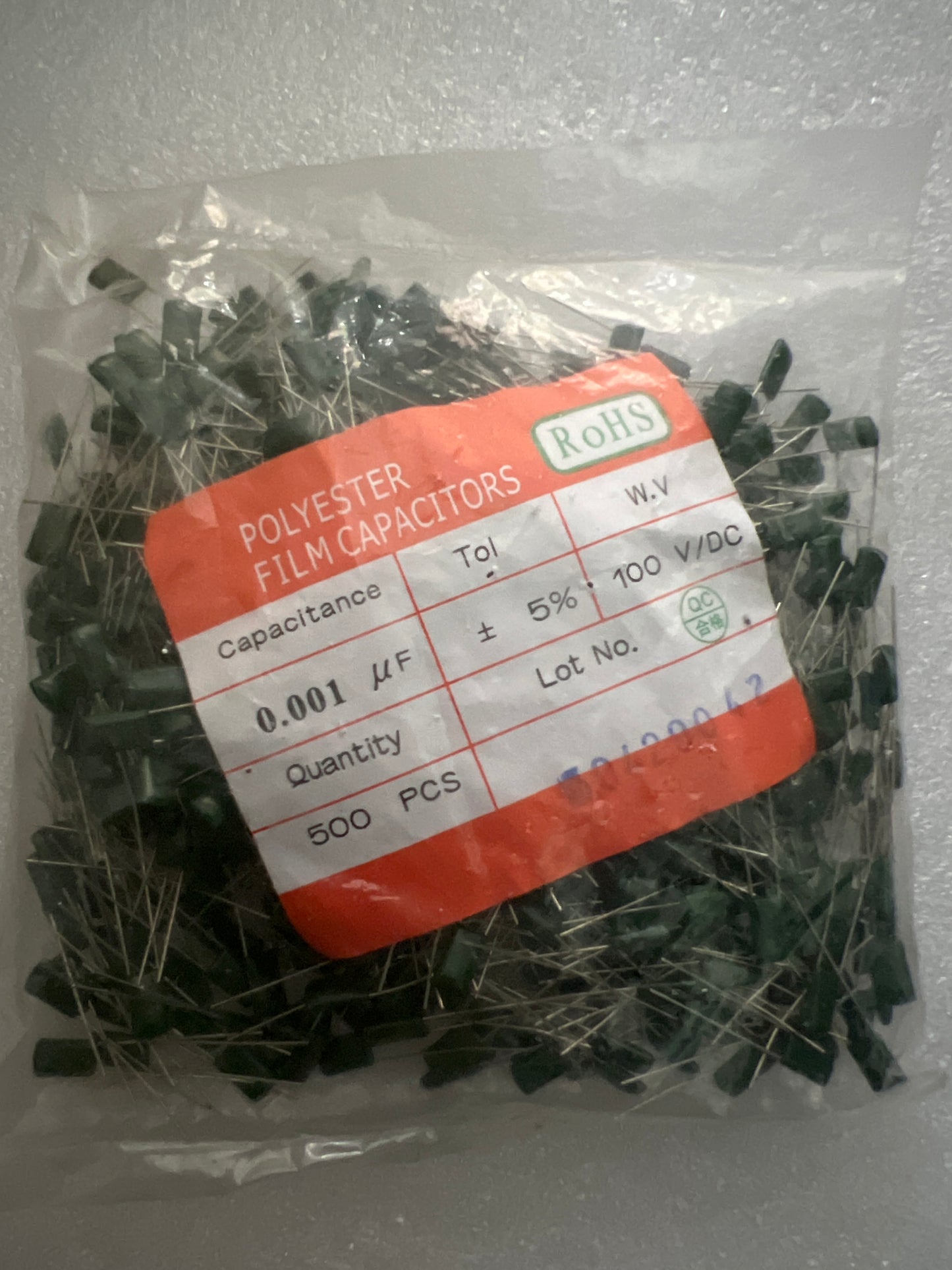 Capacitor m 102 (500pcs)