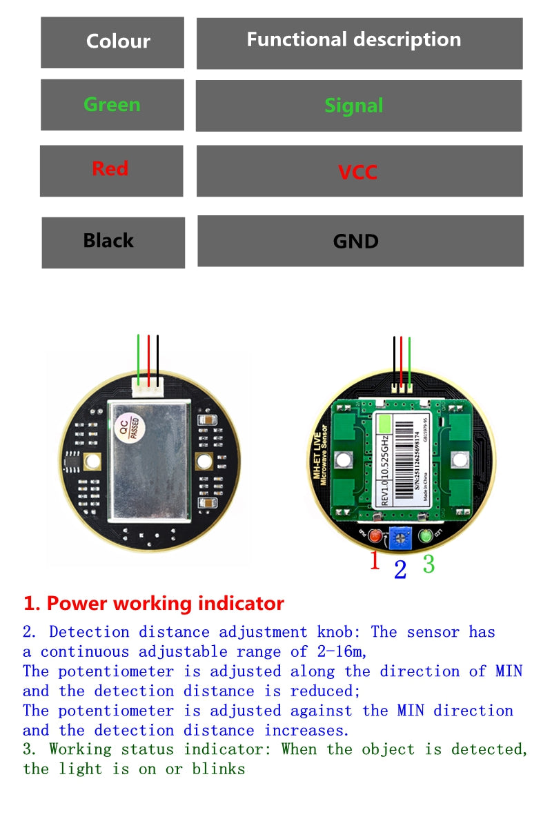 HB100 microwave sensor module