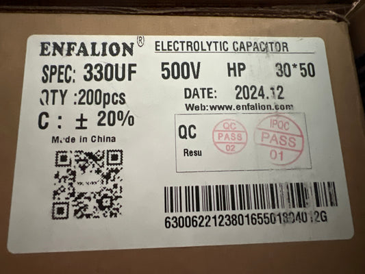 Capacitor 330/500 (200pcs)