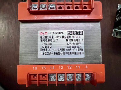 Transformer D&C 500W (220/380, 12/36/110)