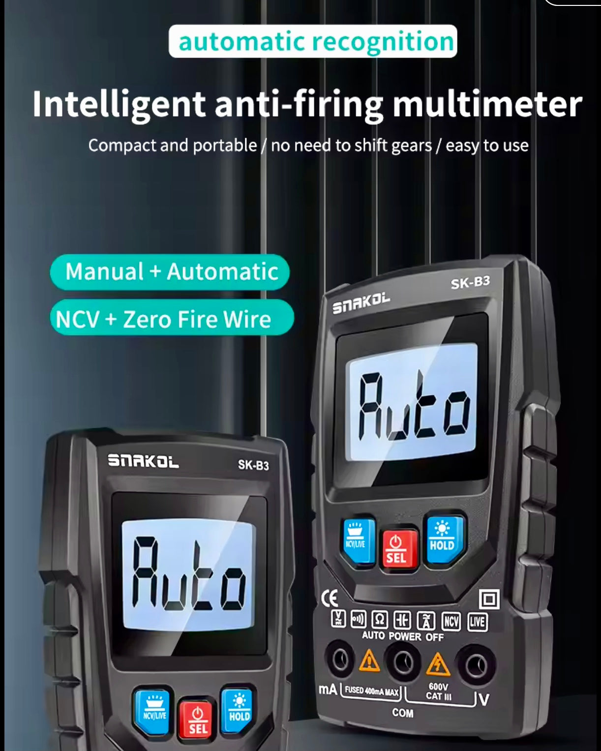 Digital meter SK-B3 smart multimeter