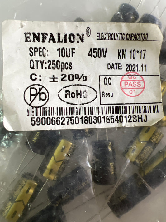 Capacitor 10/450 (250pcs)
