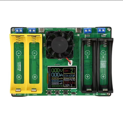 18650 and 21700  Battery Capacity and Internal Resistance Tester Automatic Charge/Discharge Module