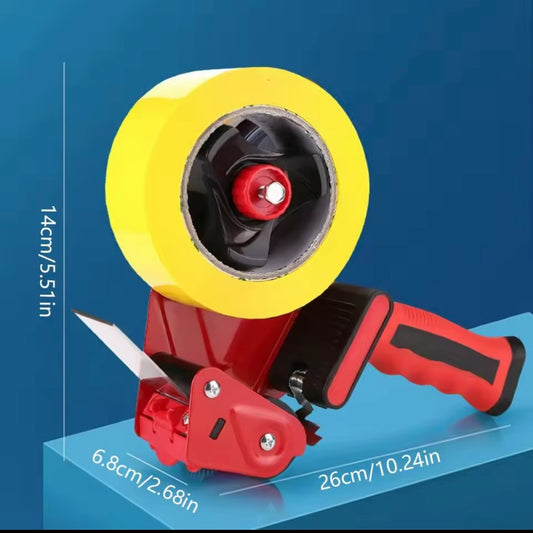 7.5cm Width Sealing Tape Holder Heavy Duty Comfortable Handle Roller Tape Dispenser