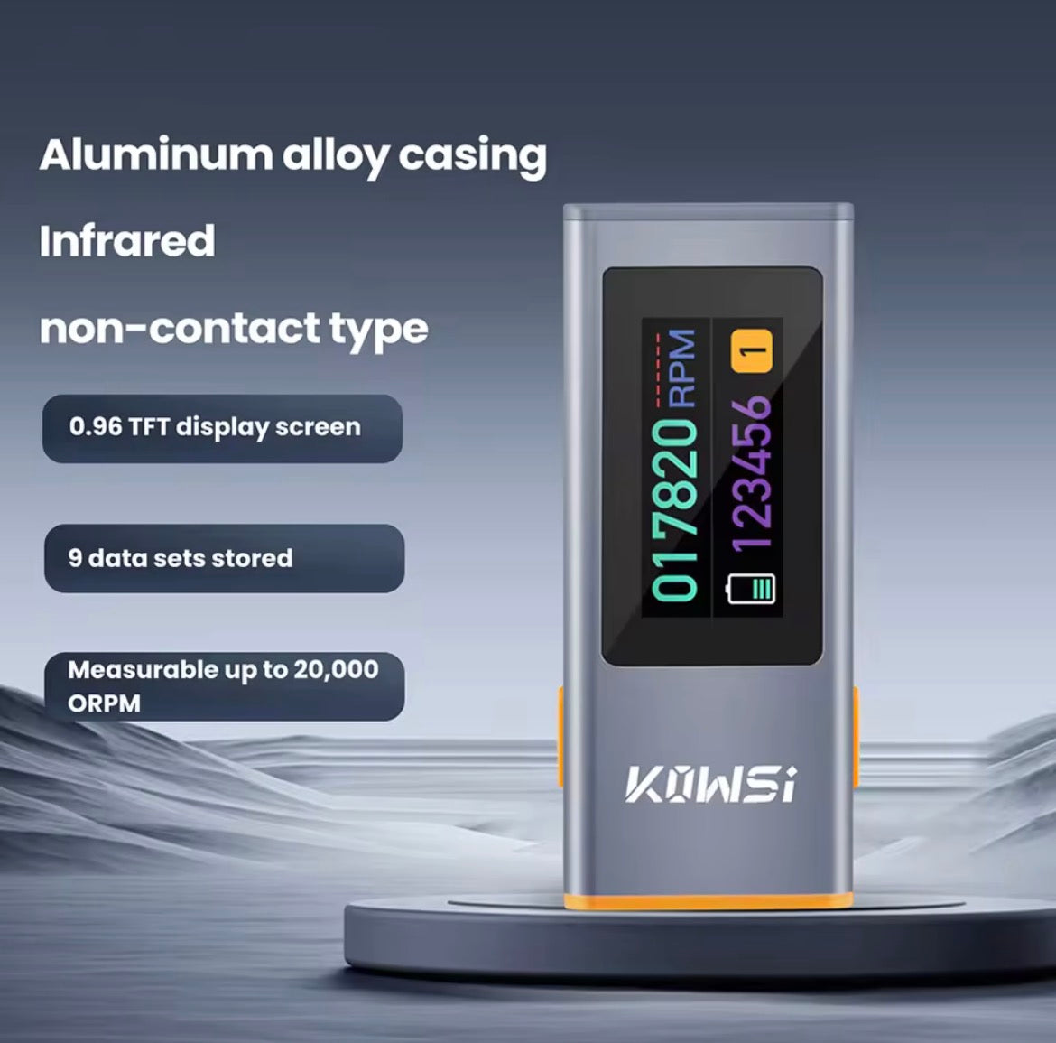 Mini Laser RPM meter