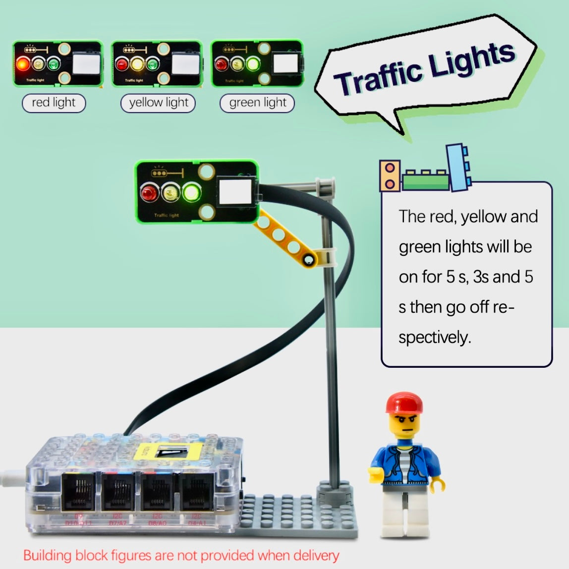 KD3017, kidsbits Intelligent traffic system kit for Arduino