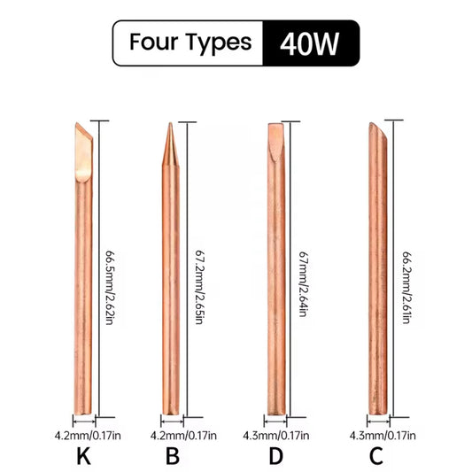 Soldering iron tips 40W