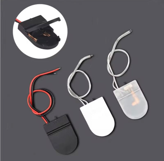 Battery case CR2032 with switch