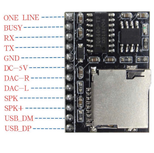JQ8400-TF MP3 module