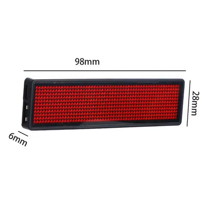 LED badge