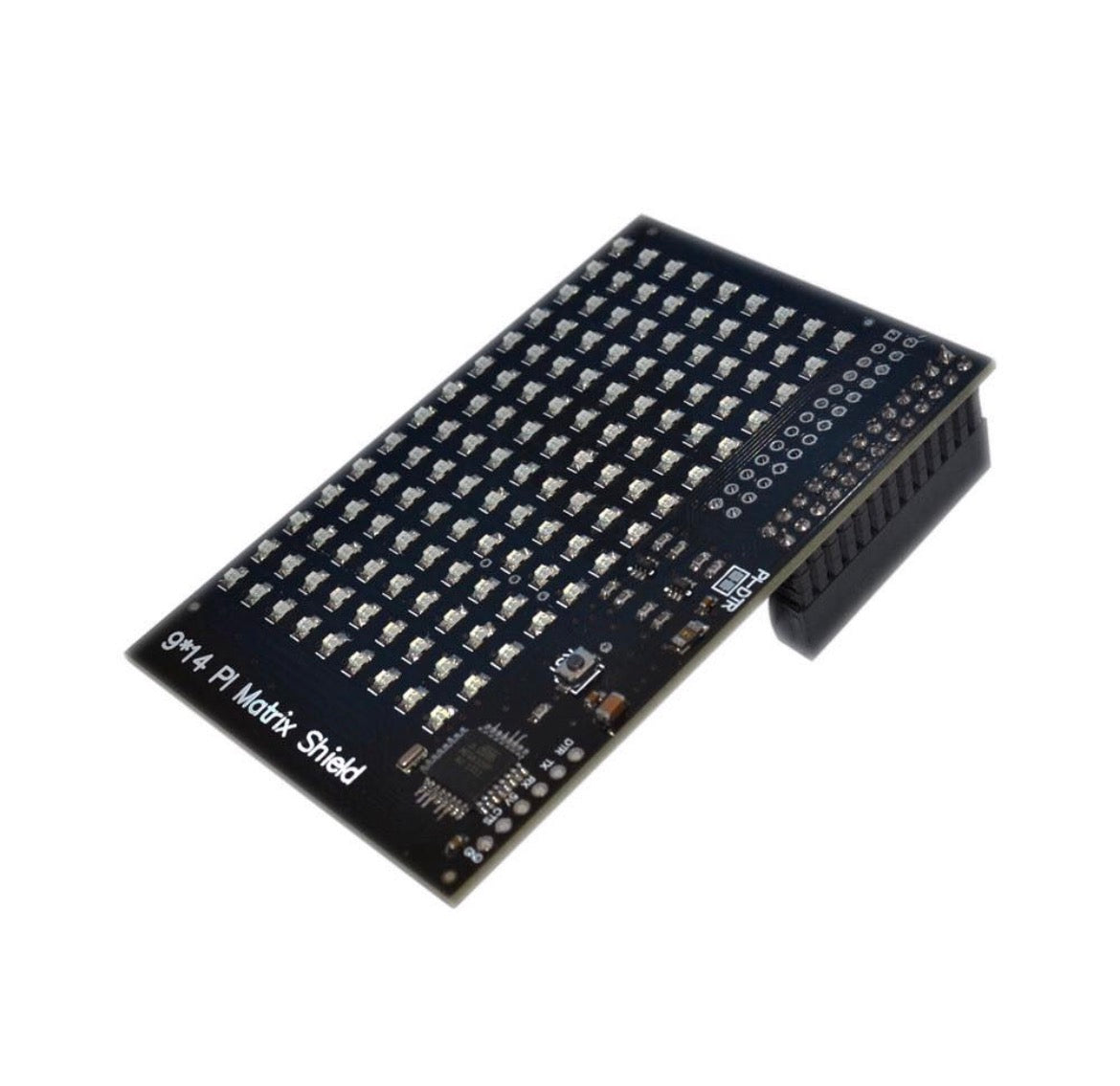 Dot matrix 9x14 126 LEDs Shield Atmega328 16MHz Board Raspberry Pi