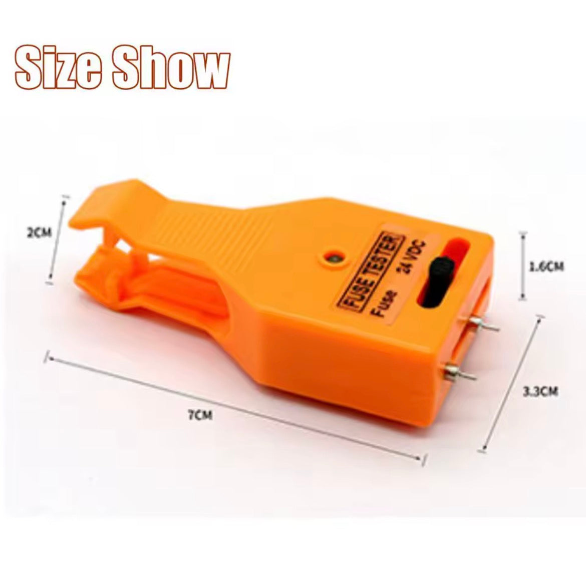 Car Fuse Tester Puller with Green LED Indicator Light