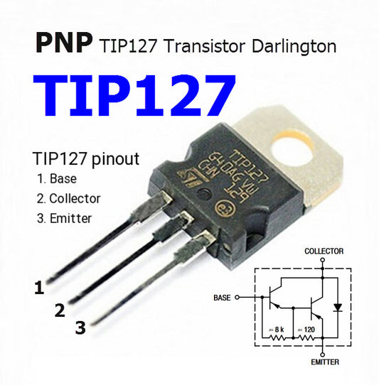 TIP127 ( pnp darlington)