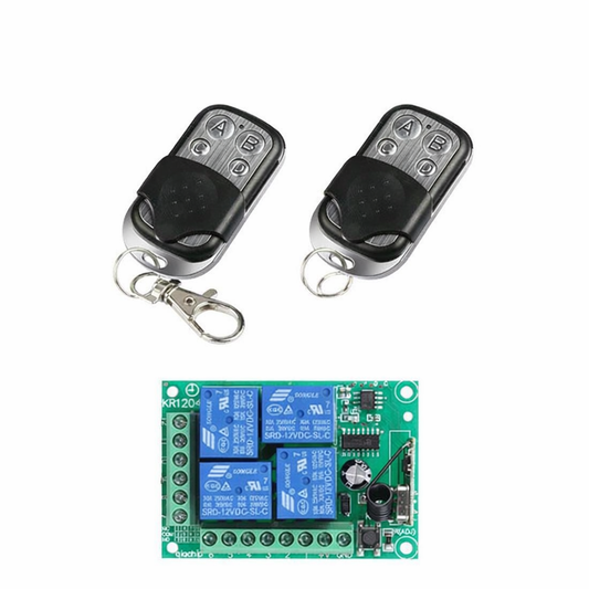 RF 4 Ch remote Control with antenna (included two remote)