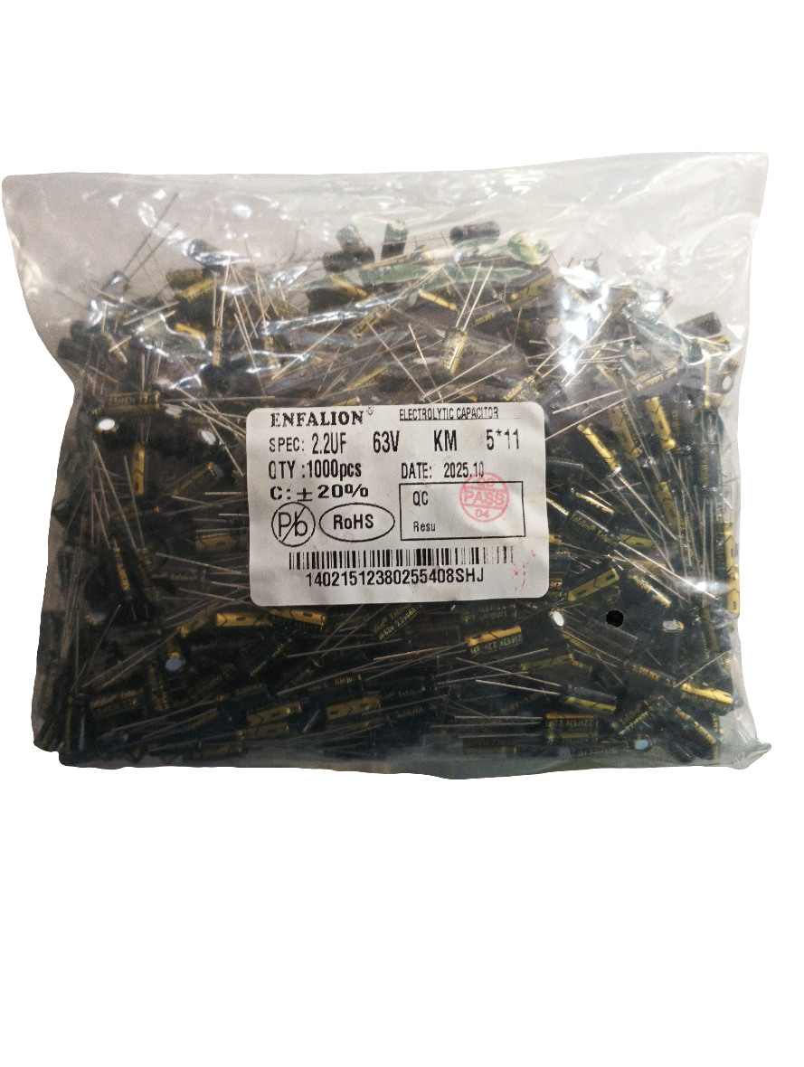 Capacitor 2.2/63 (1000pcs)
