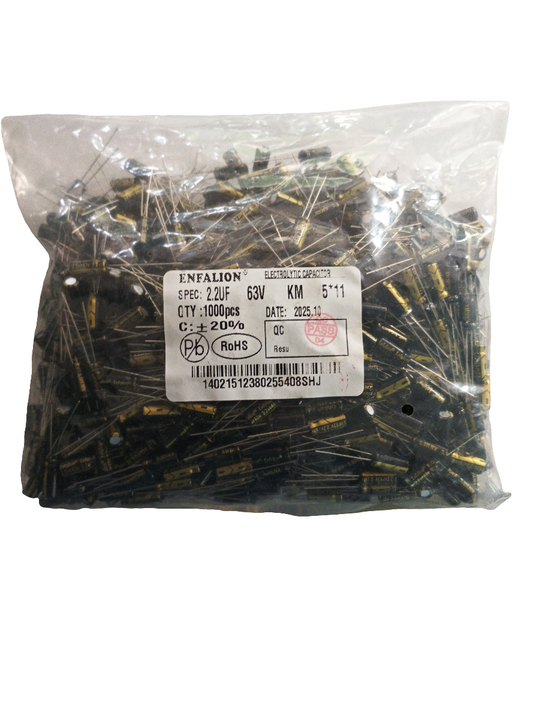 Capacitor 2.2/63 (1000pcs)