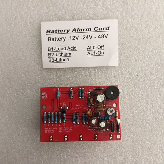 Battery Alarm card